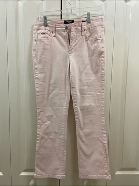 Nine West Pale Pink Boot-Cut Jeans
